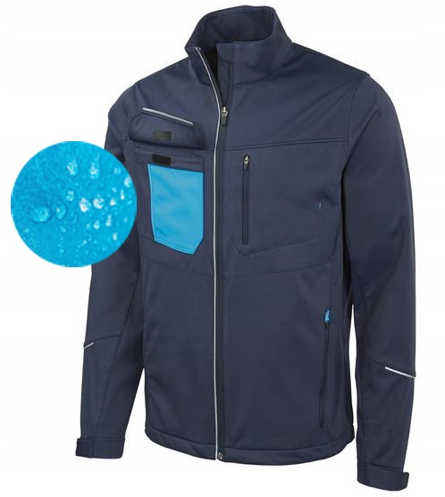 Ľahká PRACOVNÁ MIKINA funkčná SOFTSHELL bunda L